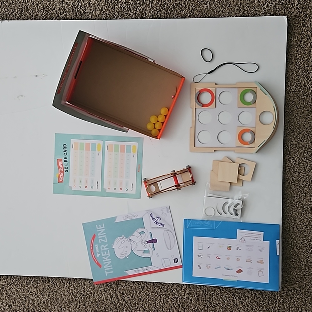 Tinker Zine arcade catapult